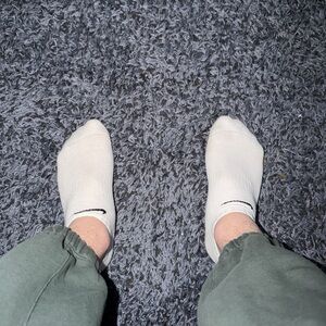 White Nike Gym Socks